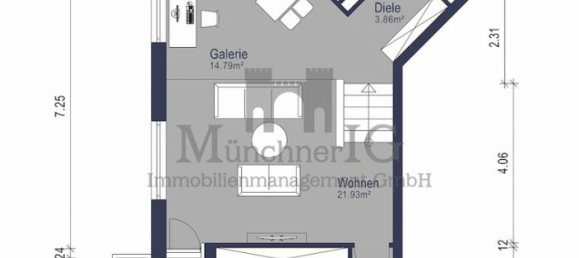 Квартира с 2 комнатами в Мюнхен, Германия № 336158 17