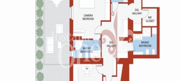 2 Schlafzimmer Wohnung in Casciana Terme Lari, Italy, Nr. 227269 21