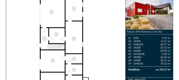 Casa de 8 divisões em Steinbach an der Steyr, Austria N.º 183752 15