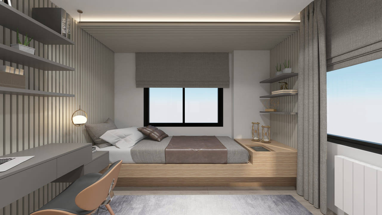 شقة 3+1 في Vita Court Holiday, Mezitli, Turkey رقم 38294