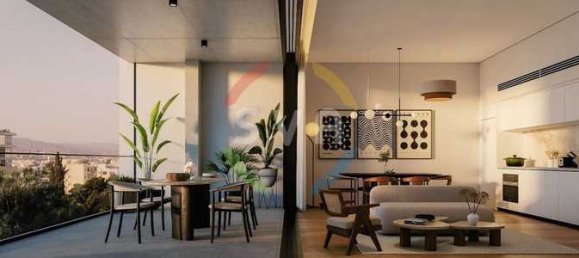 Пентхаус с 2 спальнями в Лимассол, Кипр № 21500 4