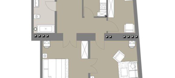 Apartamento de 3 divisões em Meidling, Austria N.º 128490 14