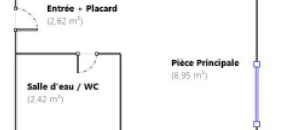 Studio in Paris, France No. 349181 4