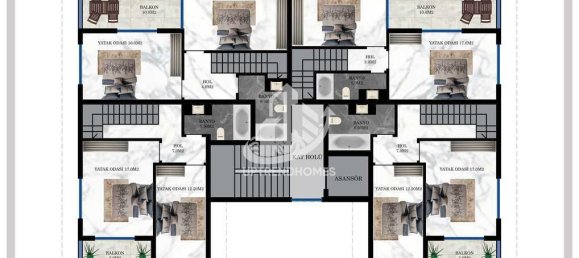 Wohnung 1+1 in Oba, Turkey, Nr. 3542 16