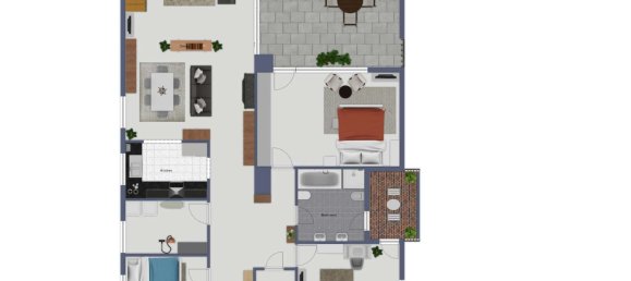 3 Schlafzimmer Penthouse in Darmstadt-Dieburg, Germany, Nr. 154841 15