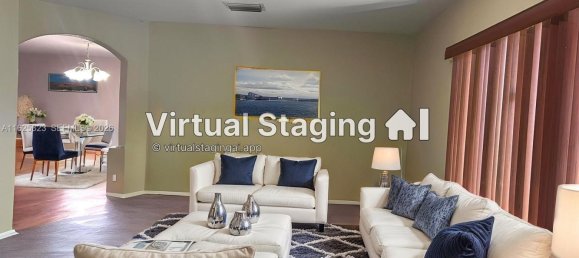 3 Schlafzimmer Villa in Miami, USA, Nr. 615512 3