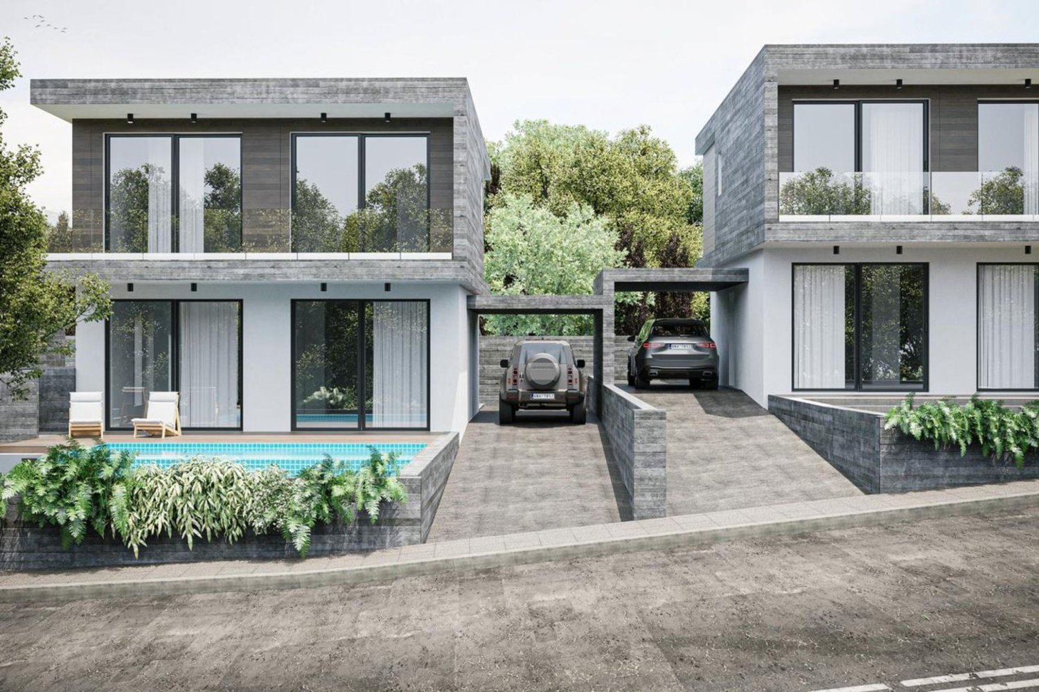 3 غرف نوم فيلا في Geroskípou, Cyprus رقم 28234