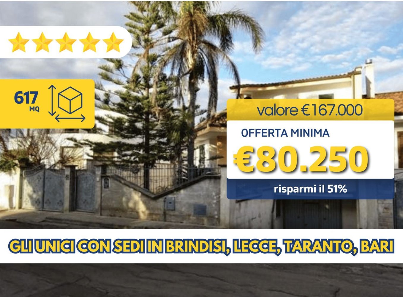 6 rooms House in Veglie, Italy No. 293066