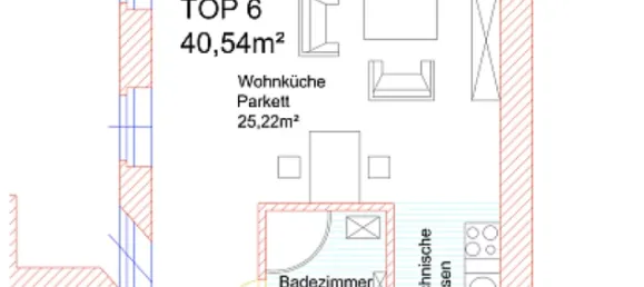 2 rooms Apartment in Rudolfsheim-Funfhaus, Austria No. 53782 15