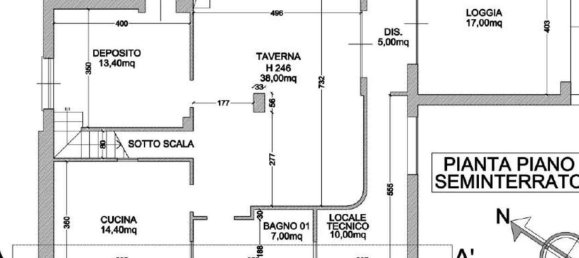 Apartamento de 2 divisões em Besnate, Italy N.º 187561 35