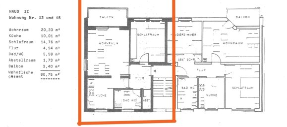 2-salle Appartement à Hof, Germany No. 345036 9