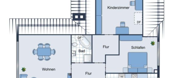 2 Schlafzimmer Wohnung in Oberbergischer, Germany, Nr. 210300 11