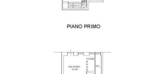 2 rooms House in Miradolo Terme, Italy No. 11212 21