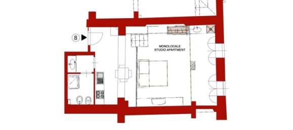 3 rooms Apartment in Casciana Terme Lari, Italy No. 225568 12