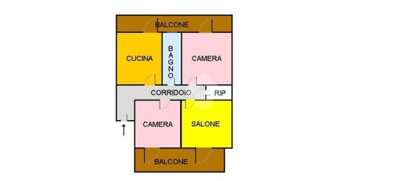 3 rooms Apartment in Sant'Anastasia, Italy No. 154024 18