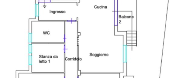 7 rooms Apartment in Cosenza, Italy No. 185421 21