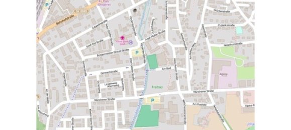 Квартира с 1 спальней в Восточный Алльгой, Германия № 180528 5