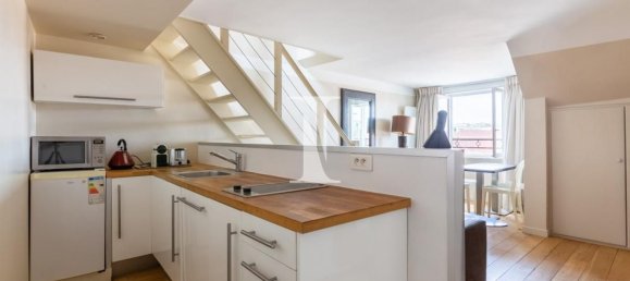 Дуплекс с 2 спальнями в Париж, Франция № 344553 3