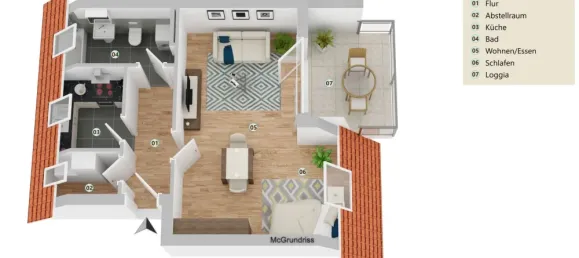 Studio à Gifhorn, Germany No. 10795 6