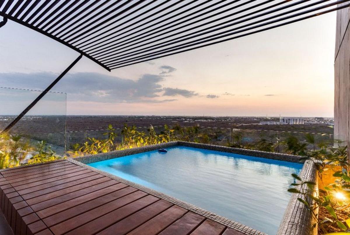 Квартира с 3 спальнями в Мерида, Мексика № 36059