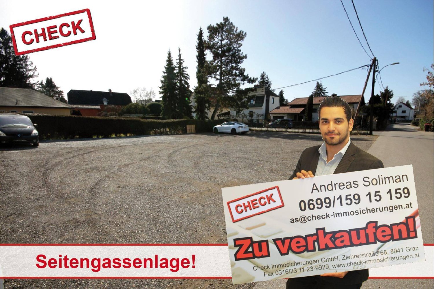 492m² Land in Puntigam, Austria No. 166188