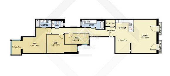 3 Schlafzimmer Wohnung in Eixample, Spain, Nr. 26152 24