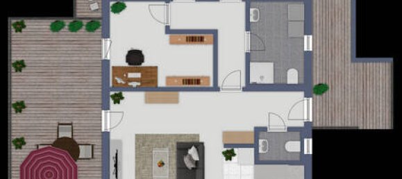 Ático de 3 dormitorios en County of Bentheim, Germany No. 329106 23