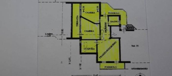 Пентхаус с 4 комнатами в Канацеи, Италия № 170642 8