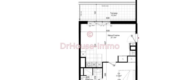 1 Schlafzimmer Wohnung in Aubervilliers, France, Nr. 173120 3