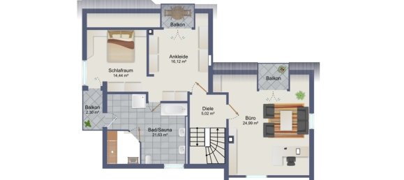 5 rooms House in Saalfeld-Rudolstadt, Germany No. 186502 10