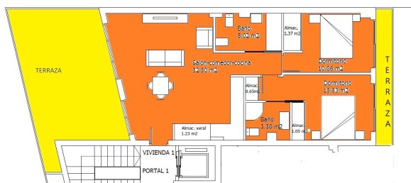 2 chambres Penthouse à Marin, Spain No. 142610 8