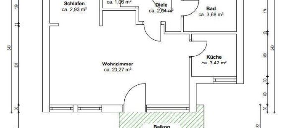 Студия в Штеглиц, Германия № 364251 10