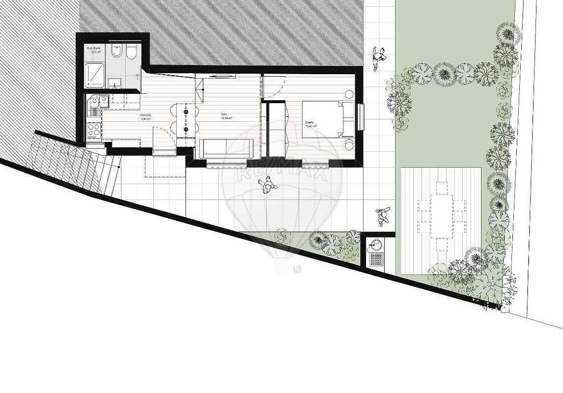 Apartamento T1 em Almada, Portugal N.º 306322