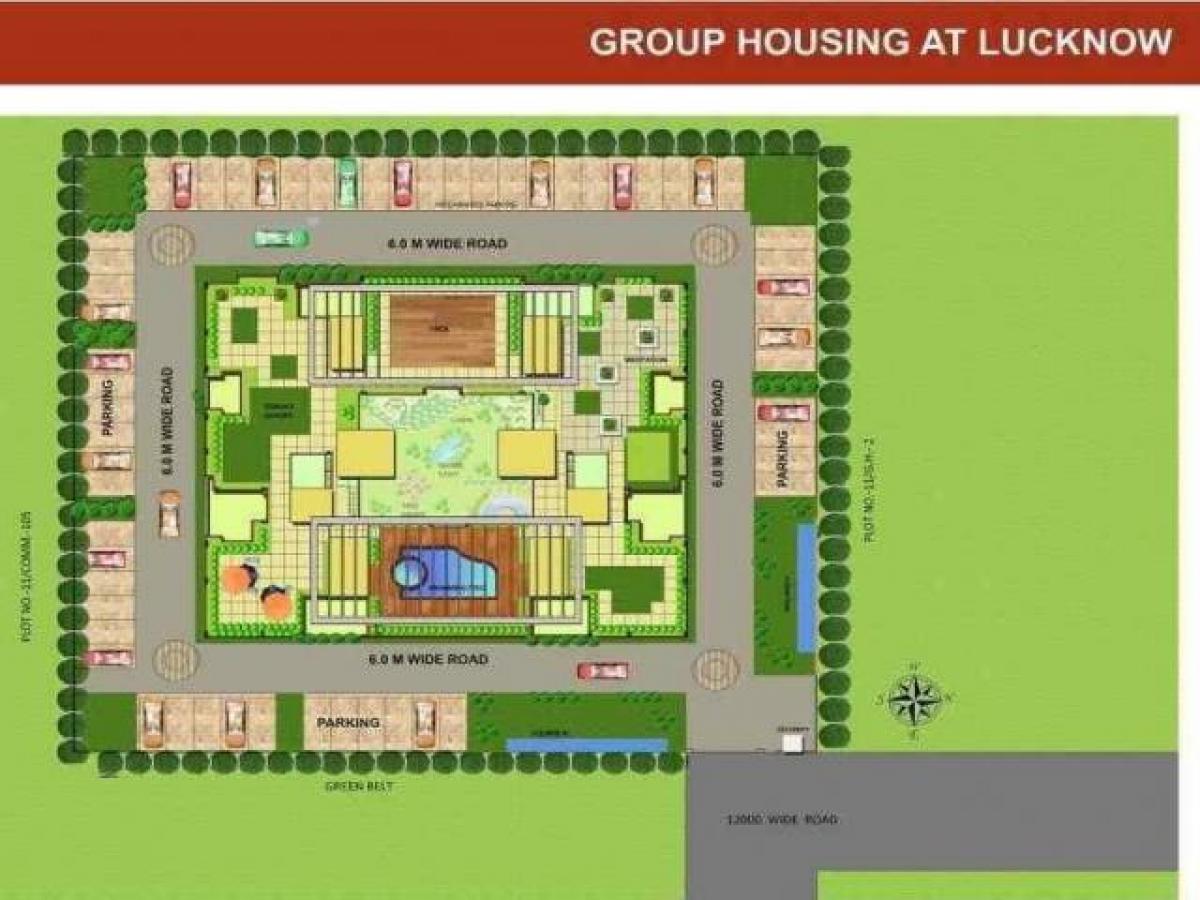 2 bedrooms House in Lucknow, India No. 2285