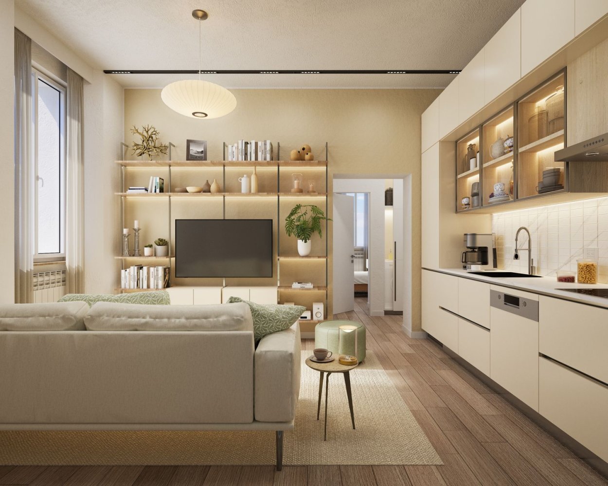 3غرفة شقة في Carate Brianza, Italy رقم 78394