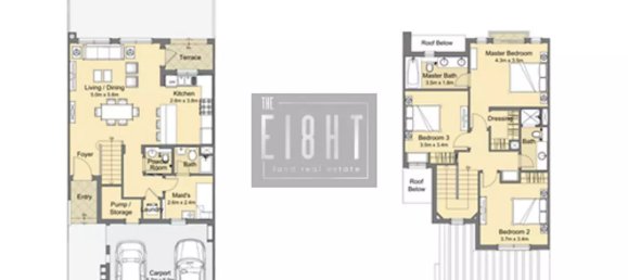 3 bedrooms Villa in Serena, UAE No. 872 2