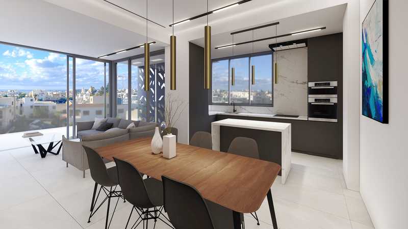 2 Schlafzimmer Penthouse in Paphos, Cyprus, Nr. 15060