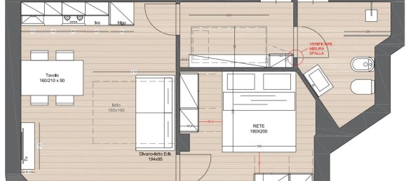 Apartamento de 2 divisões em Rapallo, Italy N.º 39229 2