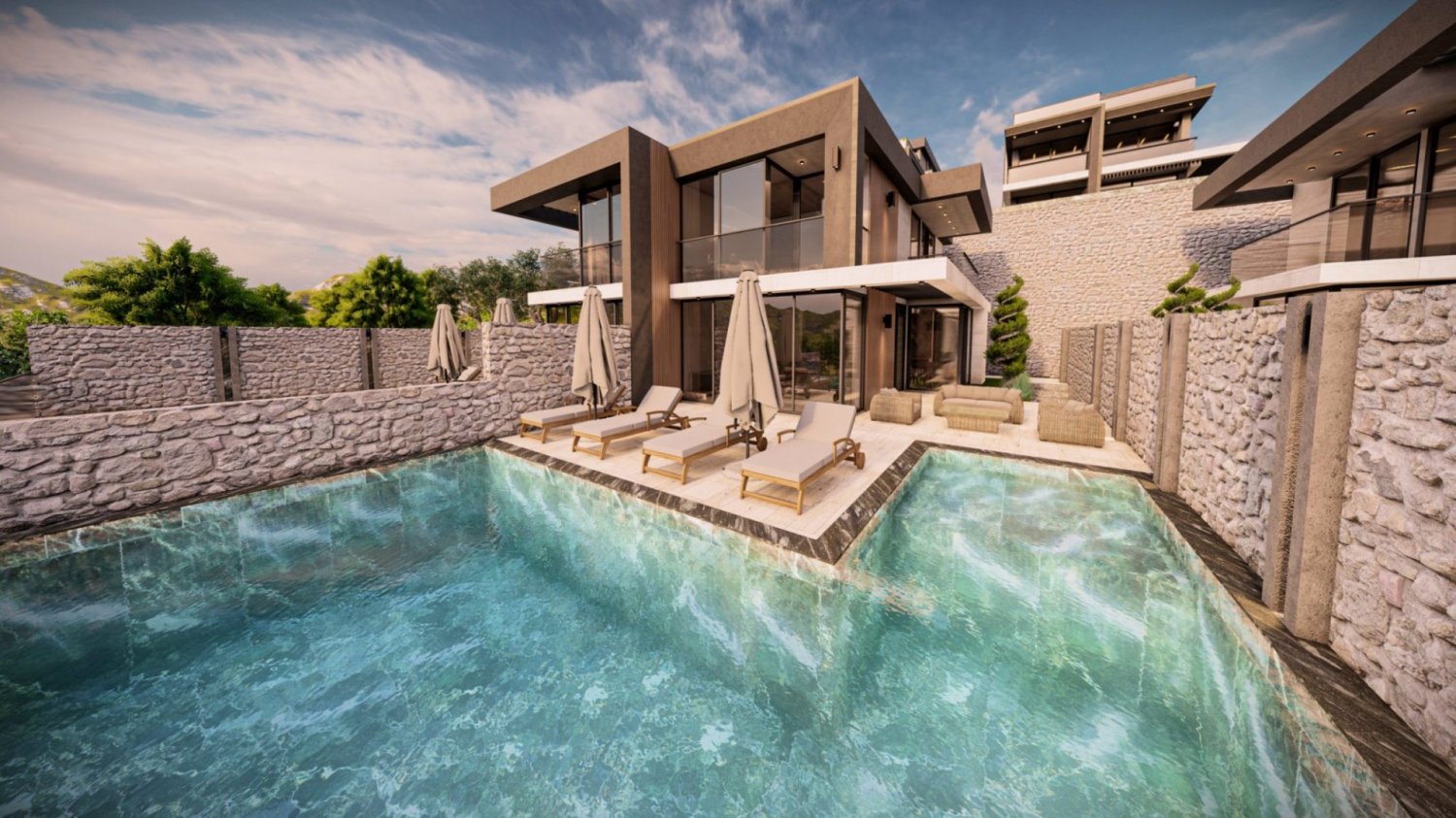 Вилла 5+1 в Анталья, Турция № 9255