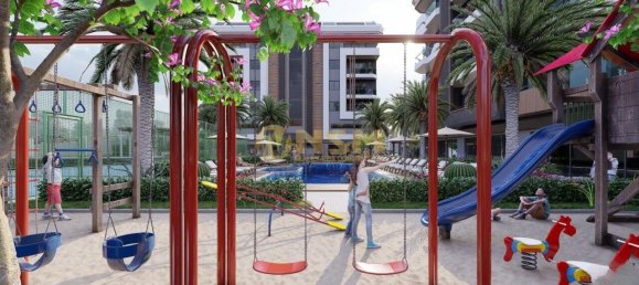 Квартира 1+1 в Аланья, Турция № 5859 29