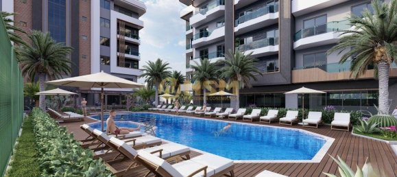 Квартира 1+1 в Аланья, Турция № 5859 27