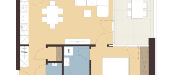 2-Zimmer Wohnung in Dornbirn, Austria, Nr. 242562 3