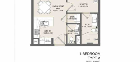 1 chambre Appartement à CENTURION ONYX, Meydan, UAE No. 60227 4