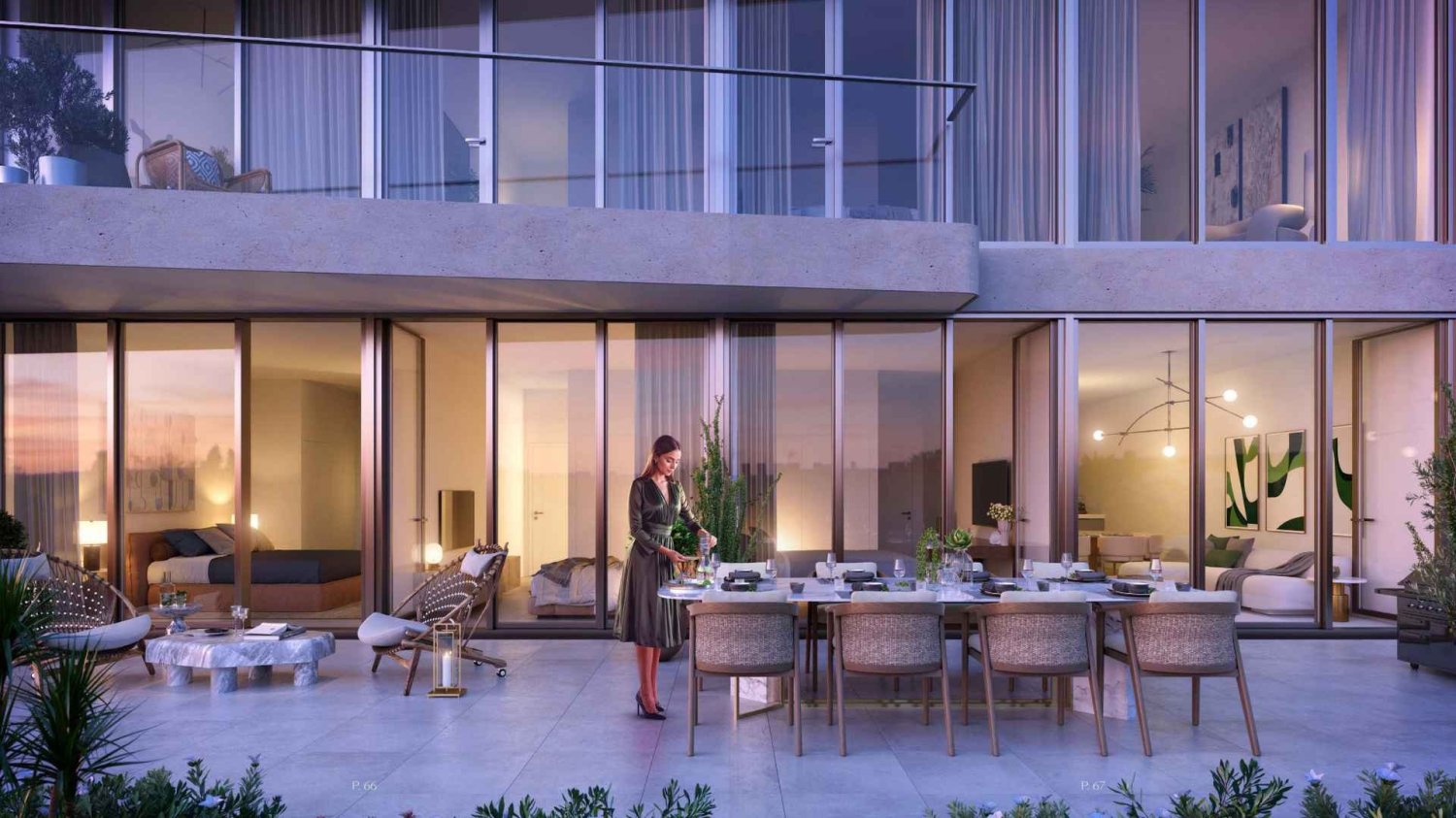 2 Schlafzimmer Wohnung in ELEVE, Downtown Jebel Ali, UAE, Nr. 62391