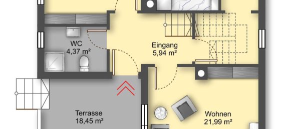 Casa T3 em Baden-Wurttemberg, Germany N.º 34964 36