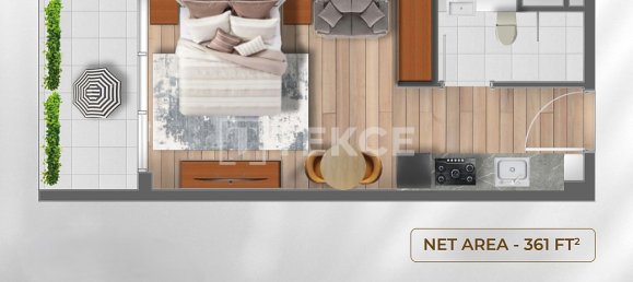 1 غرف نوم شقة في دبي, UAE رقم 111714 16