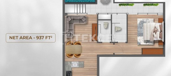 1 غرف نوم شقة في دبي, UAE رقم 111714 17