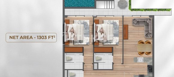 1 غرف نوم شقة في دبي, UAE رقم 111714 18