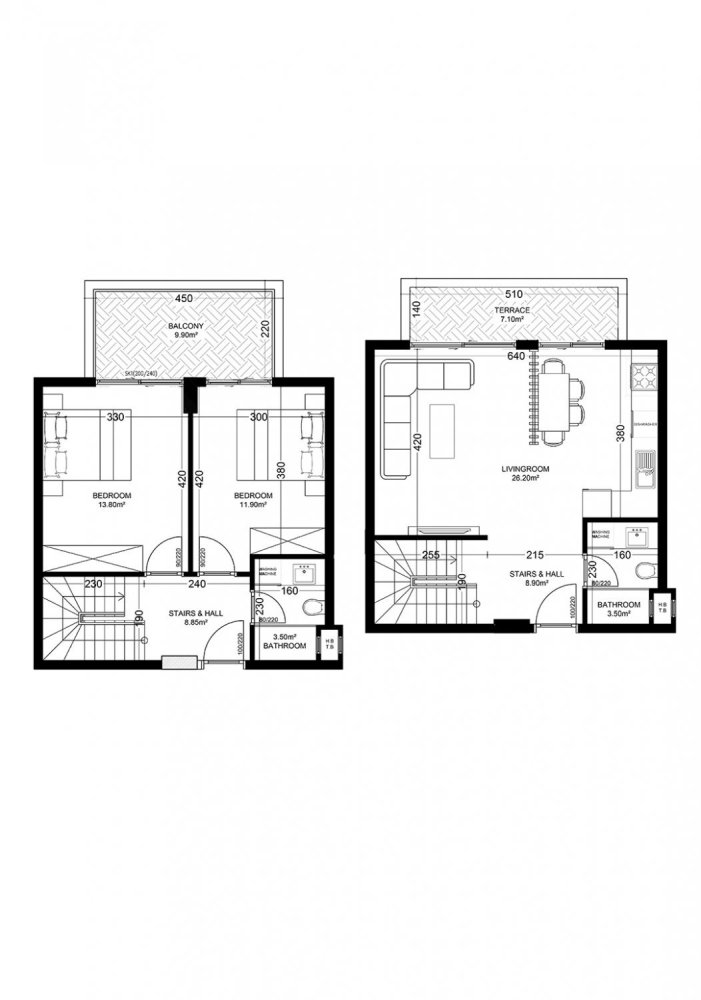 Penthouse 2+1 em Yekta Golden Valley, Oba, Turkey N.º 37776 1