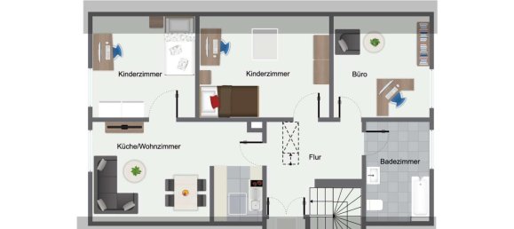 7غرفة منزل في North Rhine-Westphalia, Germany رقم 168883 18